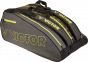 Victor 12 Racket Bag Grey & Yellow