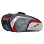 Victor 12 Racket Bag 9037 (Grey and Red)