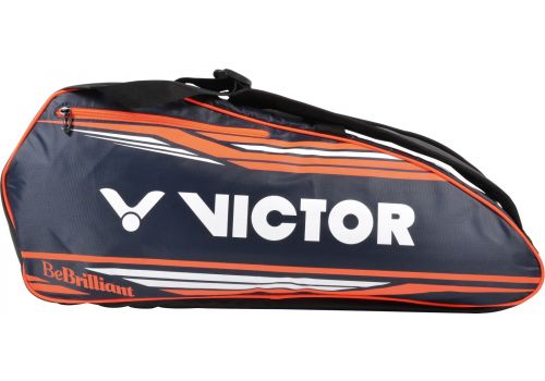 Victor 9 Racket Bag BR7209 (Orange and Navy)