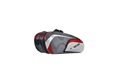 Victor 12 Racket Bag 9037 (Grey and Red)