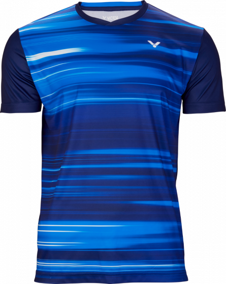 Victor Men's Dark & Light Blue T-Shirt