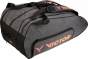 Victor 12 Racket Bag Coral & Grey